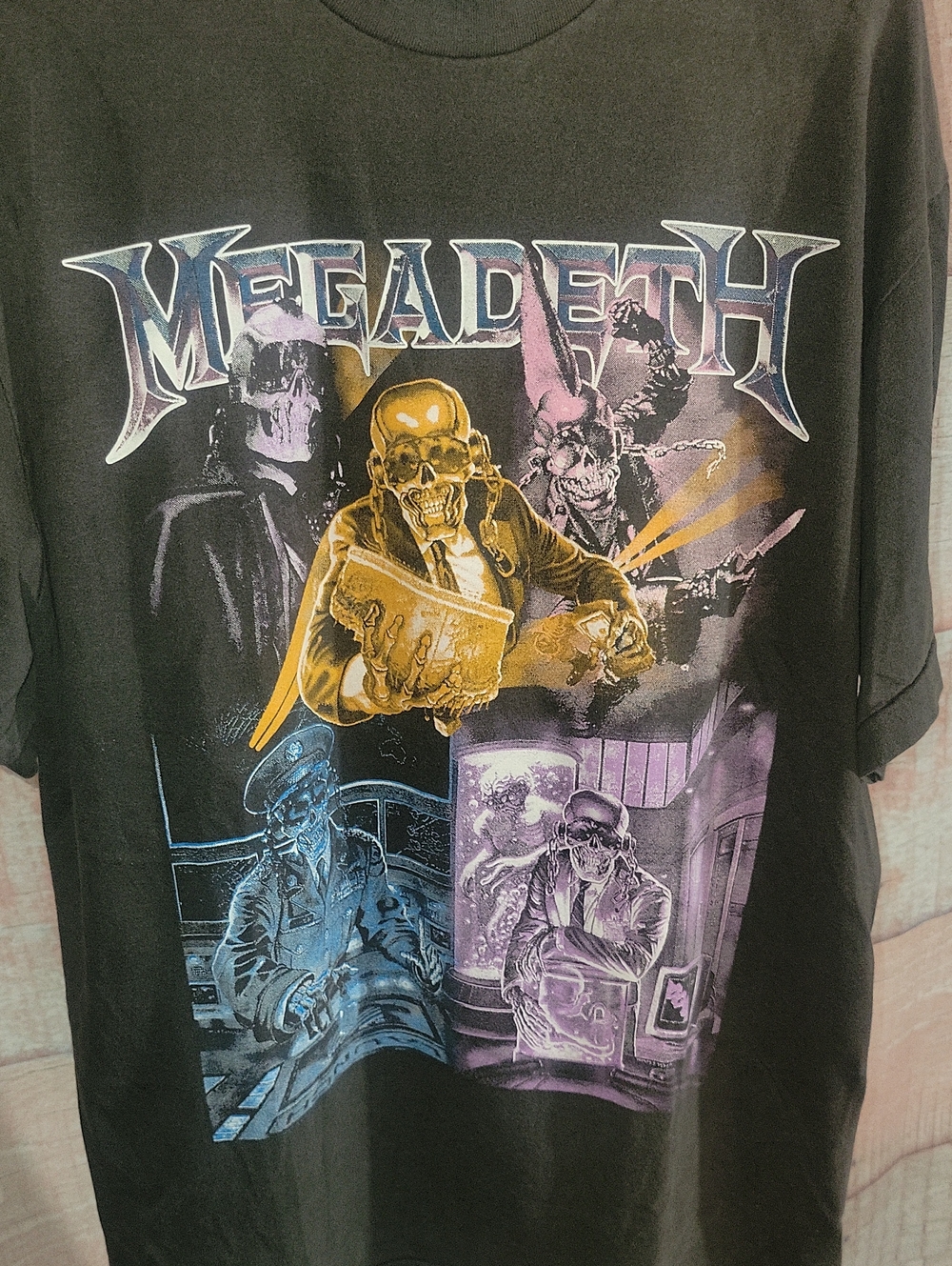 Megadeth Concert Tour Tshirt